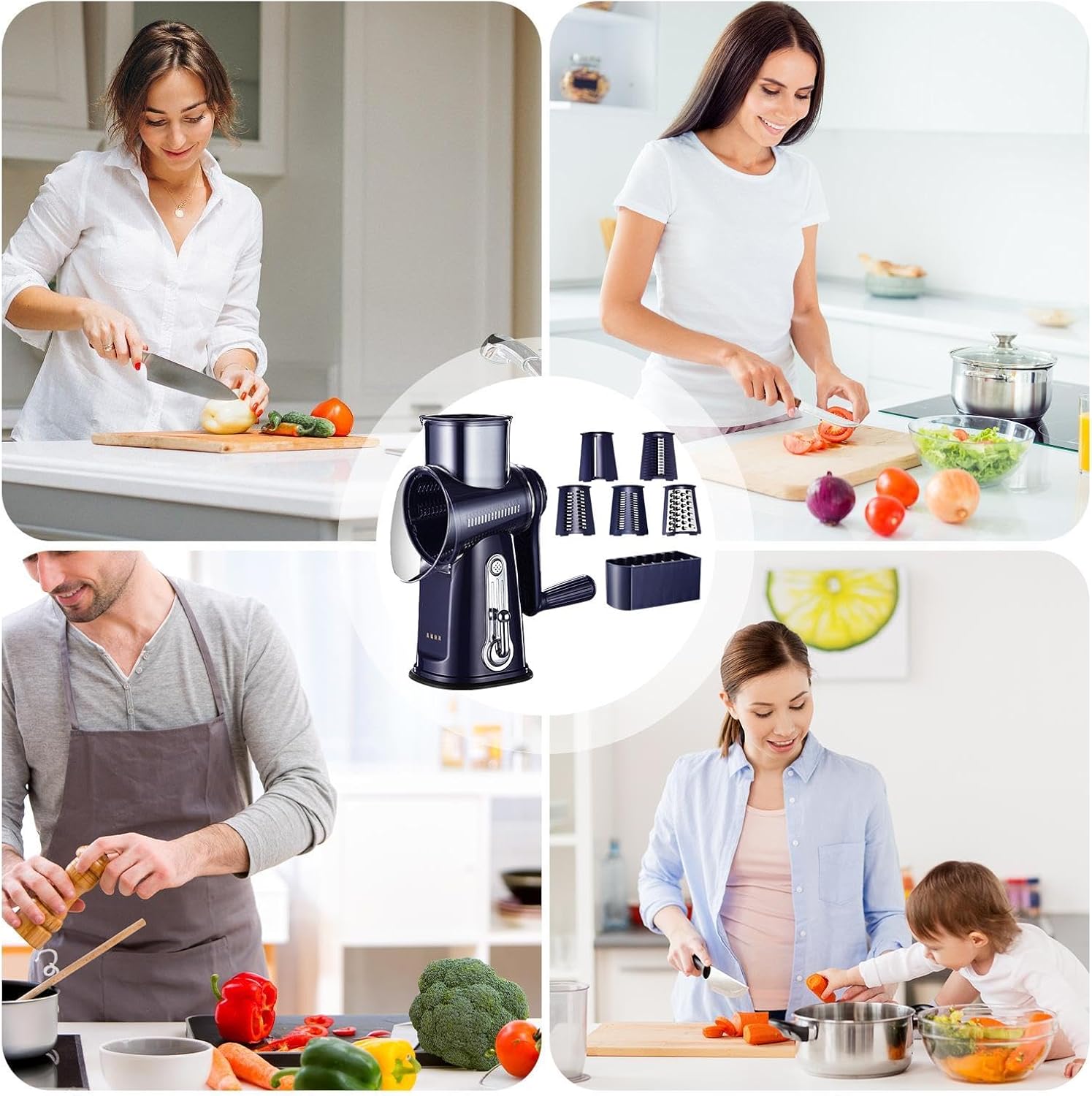 LoopCut | Découpe Légumes Multifonction à 5 Lames