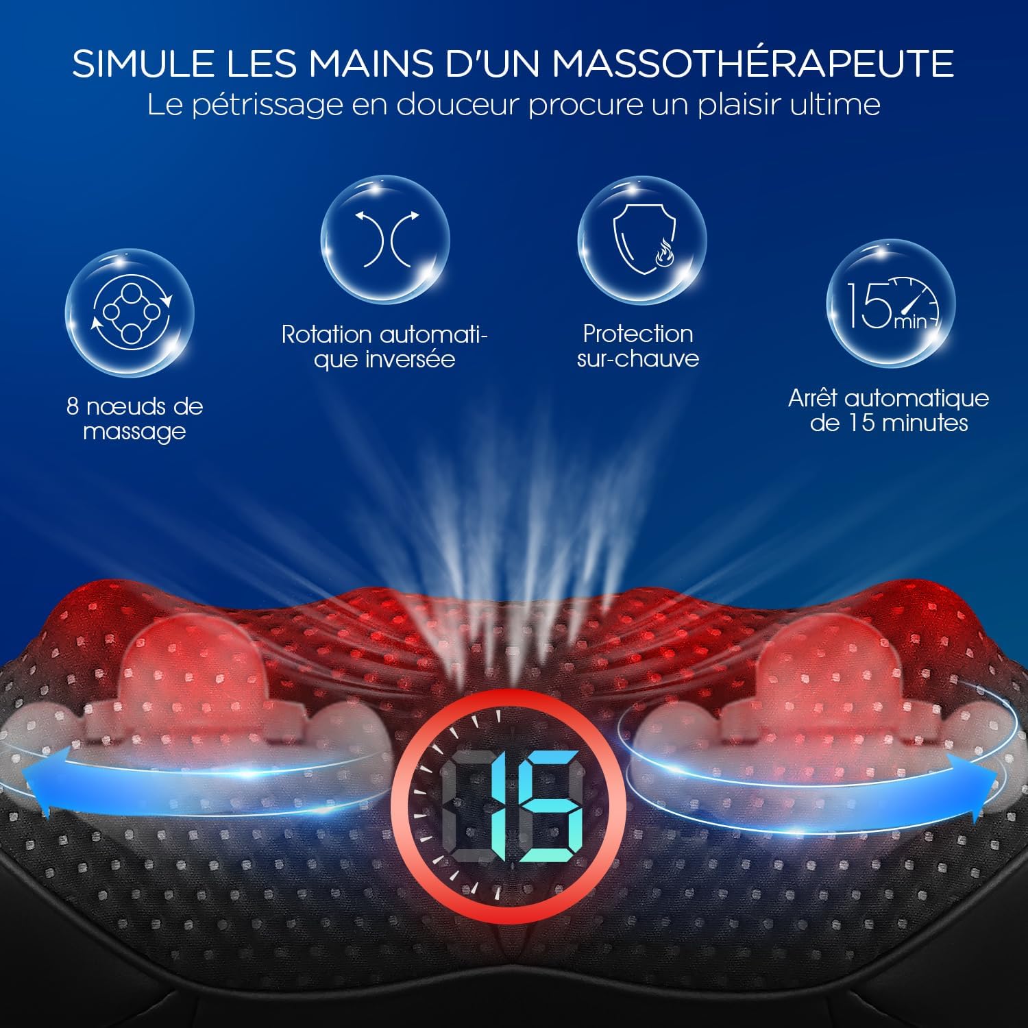 Eeasy | Machine à massage avec soutient
