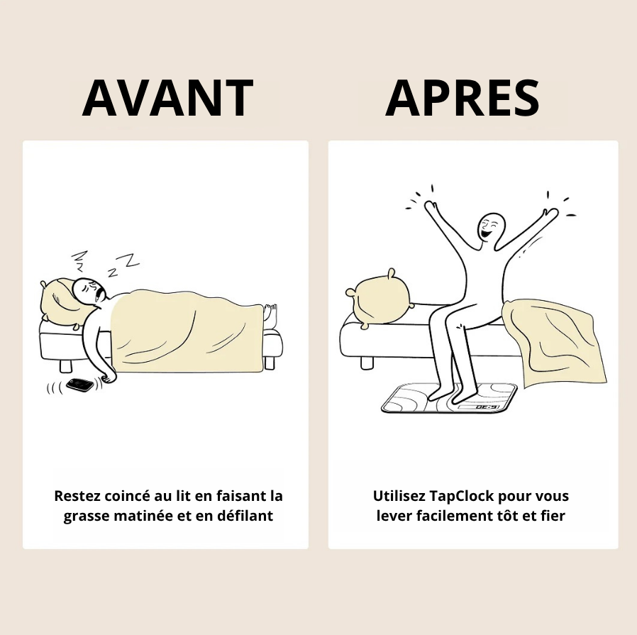 TapClock | Réveil Tapis