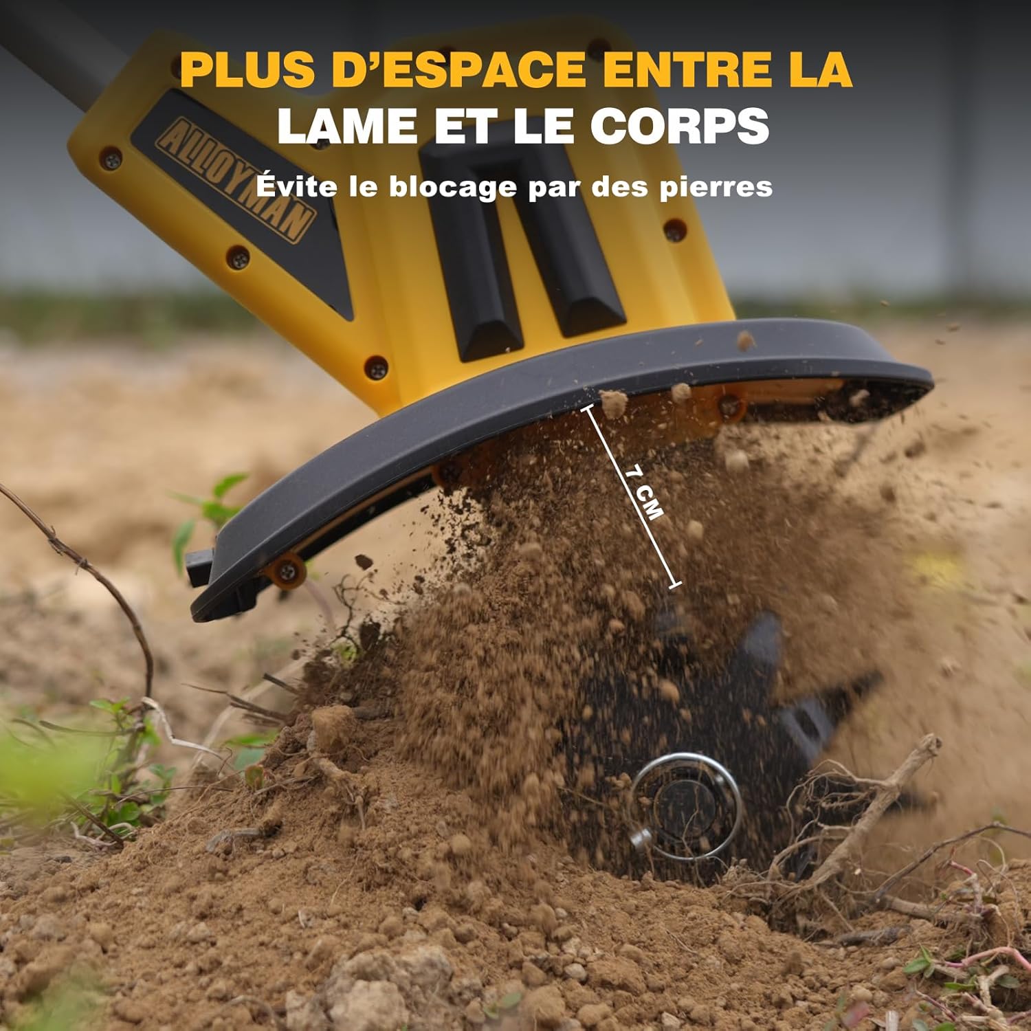 SoilPro20V | Motoculteur sans fil premium