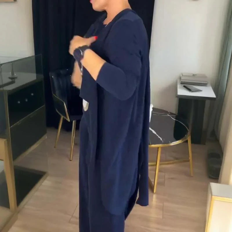 Comfy | Ensemble 3 pièces (cardigan, haut et pantalon)