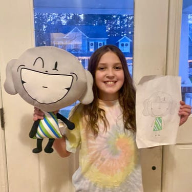 Drow | Peluche personalisé à partir d'un dessin