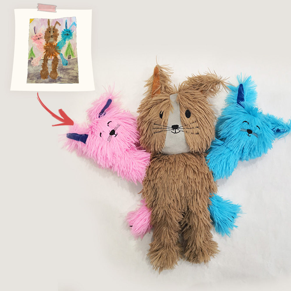 Drow | Peluche personalisé à partir d'un dessin