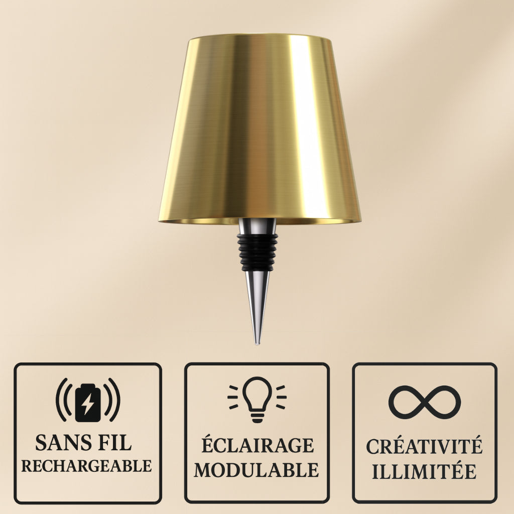 (PACK DE 3) BotLamp | Transormez vos bouteilles vides en lampes Ultra-Design