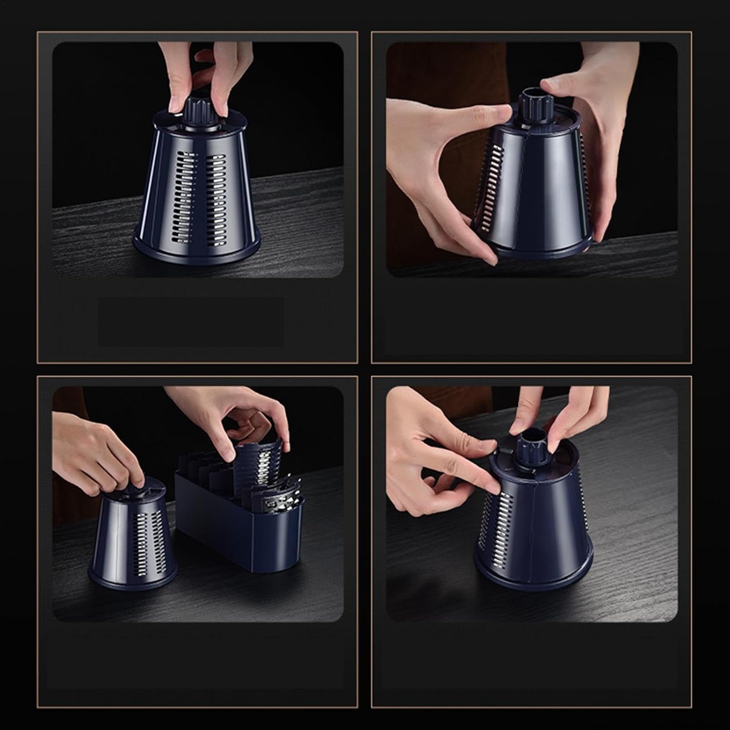 LoopCut | Découpe Légumes Multifonction à 5 Lames