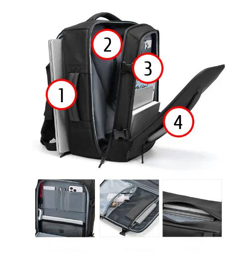 iTravel | Sac à dos de Voyage Ultra-Compacte